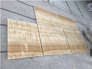 Wall Cladding Chinese Yellow Honey Onyx  Tiles